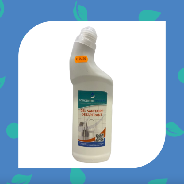 Gel sanitaire détartrant